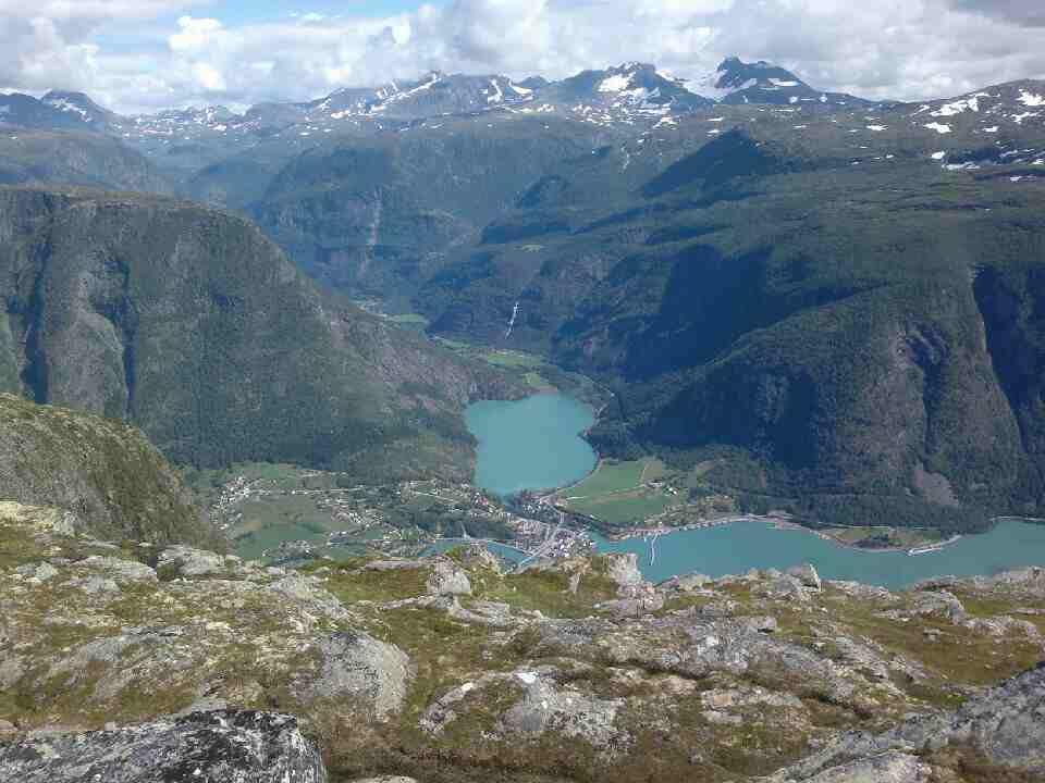 Skjolden Hotel Buitenkant foto