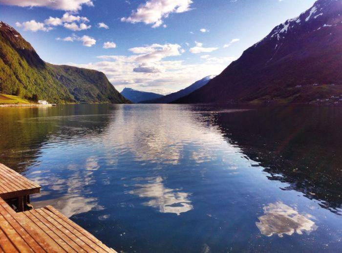 Skjolden Hotel Buitenkant foto
